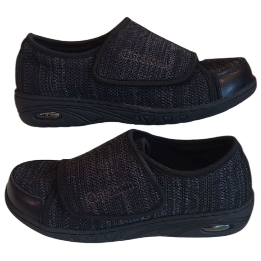 Gmedonm Orthopedic Shoes Adjustable Straps Slip / Slide On Cushion Sole